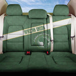 African Union Day Back Car Seat Cover Emblem With Kente Pattern - African Pride