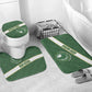 African Union Day Bathroom Set Emblem With Kente Pattern