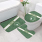 African Union Day Bathroom Set Emblem With Kente Pattern