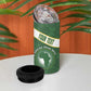 Personalized African Union Day 4 in 1 Can Cooler Tumbler Emblem With Kente Pattern - African Pride