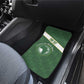 African Union Day Car Mats Emblem With Kente Pattern - African Pride