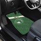 African Union Day Car Mats Emblem With Kente Pattern - African Pride