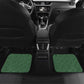 African Union Day Car Mats Emblem With Kente Pattern - African Pride