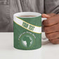 Personalized African Union Day Ceramic Mug Emblem With Kente Pattern