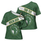 Personalized African Union Day Cross Shoulder Shirt Emblem With Kente Pattern