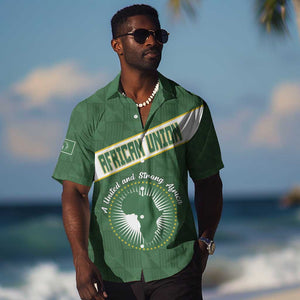 Personalized African Union Day Hawaiian Shirt Emblem With Kente Pattern - African Pride