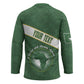 Personalized African Union Day Hockey Jersey Emblem With Kente Pattern