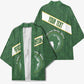 Personalized African Union Day Kimono Emblem With Kente Pattern