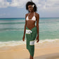 African Union Day Sarong Emblem With Kente Pattern - African Pride