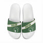 African Union Day Slide Sandals Emblem With Kente Pattern
