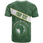 Personalized African Union Day T shirt Emblem With Kente Pattern - African Pride