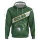 Personalized African Union Day Zip Hoodie Emblem With Kente Pattern - African Pride