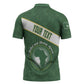 Personalized African Union Day Zipper Polo Shirt Emblem With Kente Pattern
