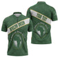 Personalized African Union Day Zipper Polo Shirt Emblem With Kente Pattern