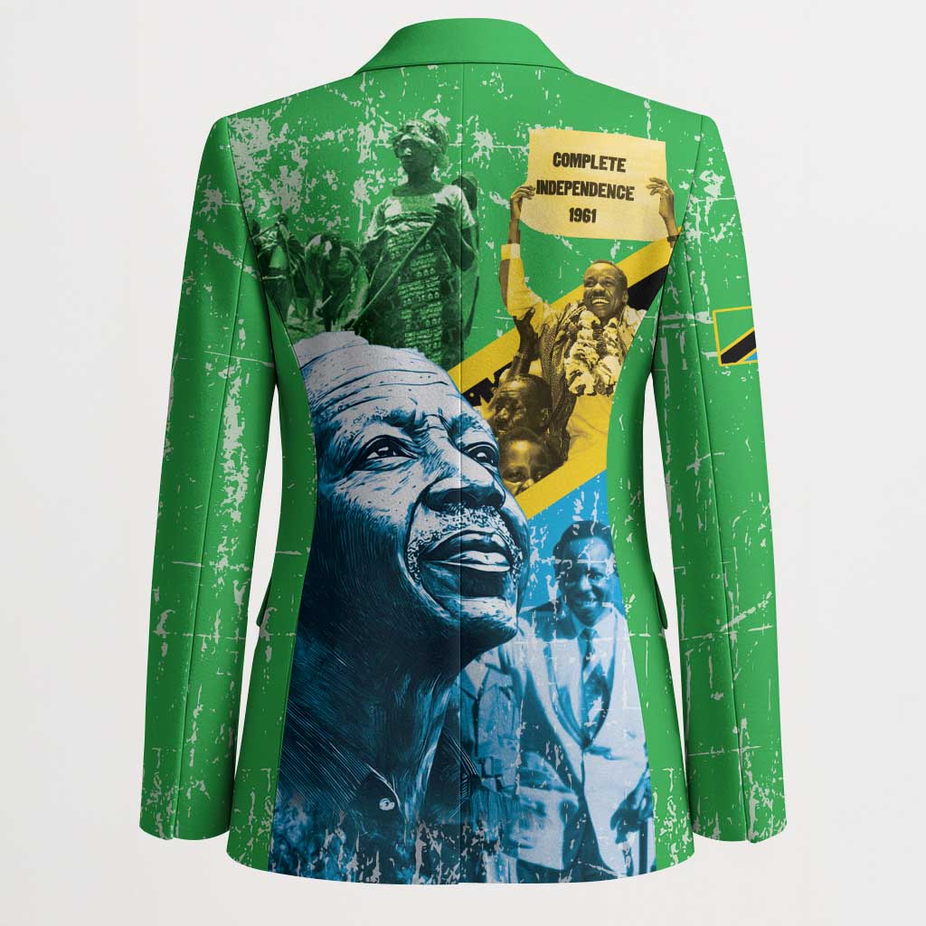Happy Tanzania Nyerere Day Blazer One Nation - One People