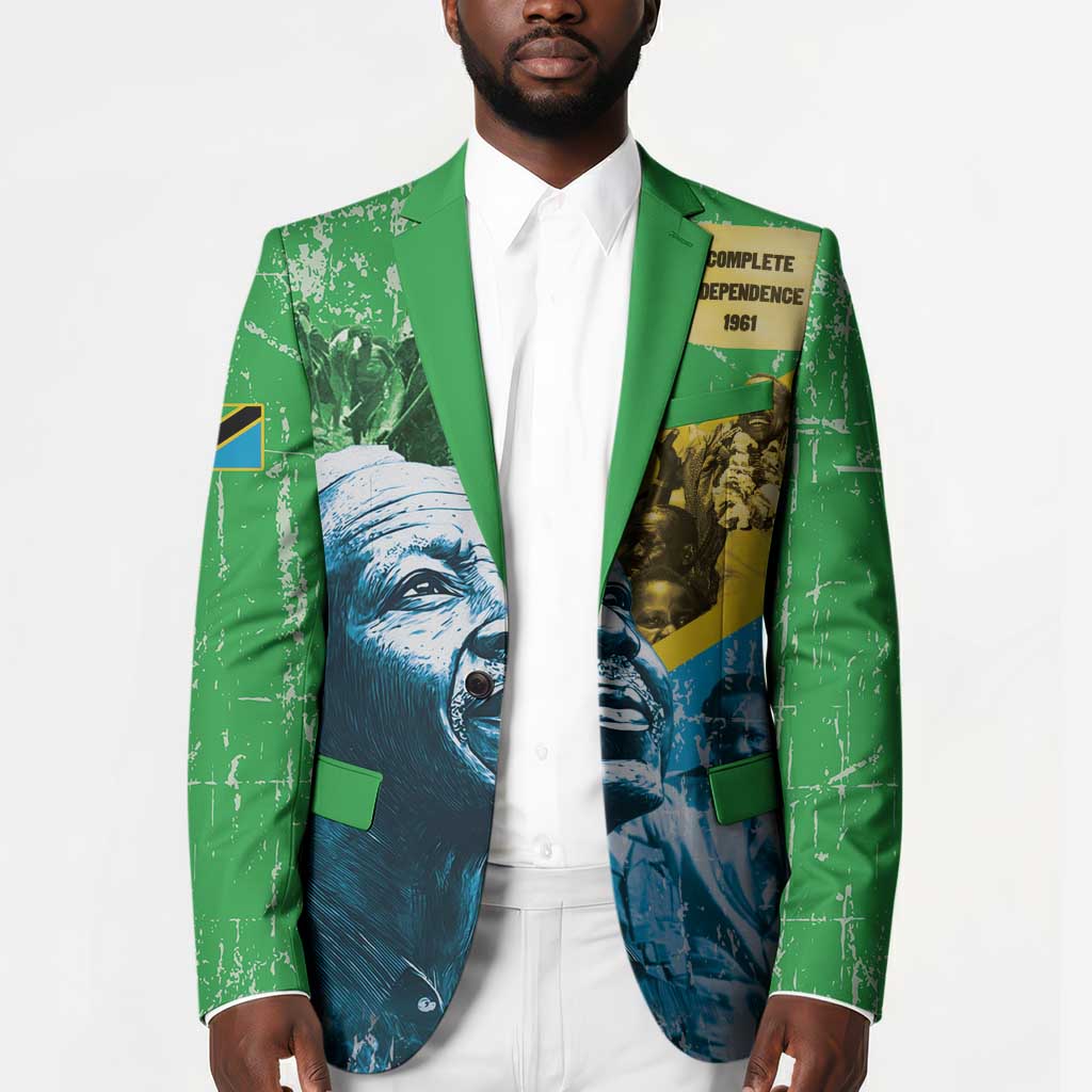 Happy Tanzania Nyerere Day Blazer One Nation - One People