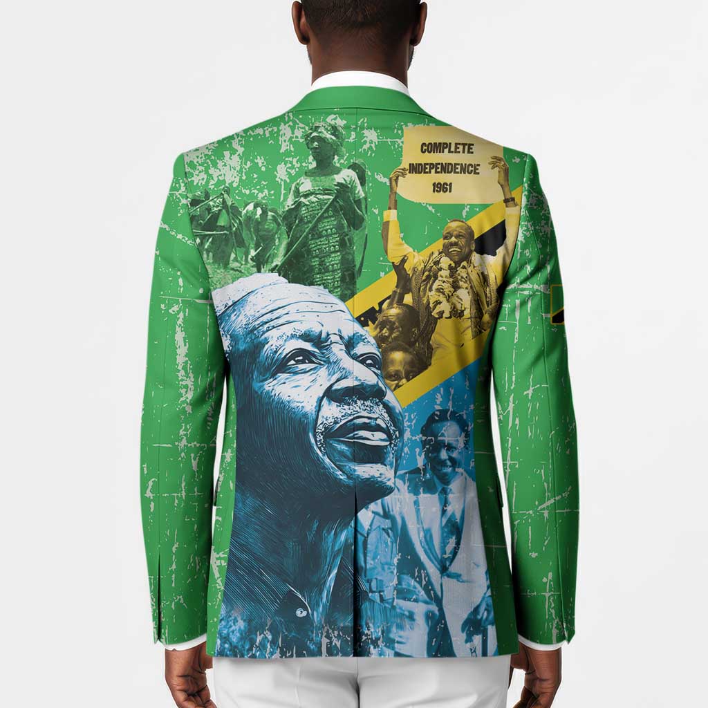 Happy Tanzania Nyerere Day Blazer One Nation - One People