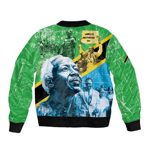 Tanzania Julius Nyerere Bomber Jacket One Nation - One People - African Pride