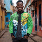 Tanzania Julius Nyerere Bomber Jacket One Nation - One People - African Pride