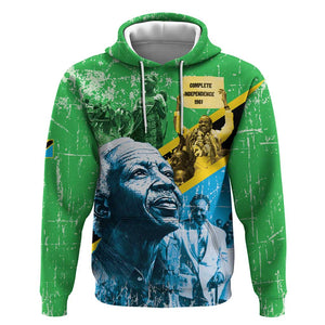 Tanzania Julius Nyerere Hoodie One Nation - One People - African Pride