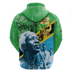 Tanzania Julius Nyerere Hoodie One Nation - One People - African Pride