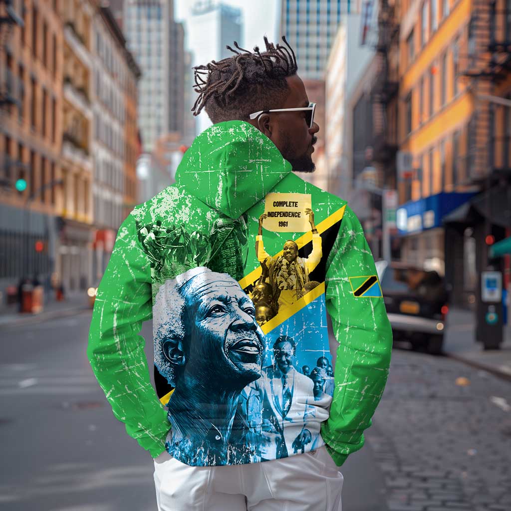 Tanzania Julius Nyerere Hoodie One Nation - One People - African Pride