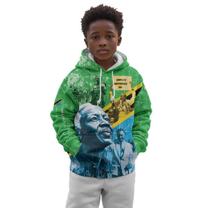 Tanzania Julius Nyerere Kid Hoodie One Nation - One People - African Pride