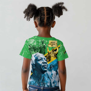 Tanzania Julius Nyerere Kid T shirt One Nation - One People - African Pride