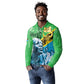 Tanzania Julius Nyerere Long Sleeve Polo Shirt One Nation - One People - African Pride