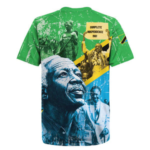 Tanzania Julius Nyerere Rugby Jersey One Nation - One People - African Pride