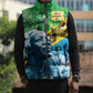 Happy Tanzania Nyerere Day Sleeveless Puffer Jacket One Nation - One People