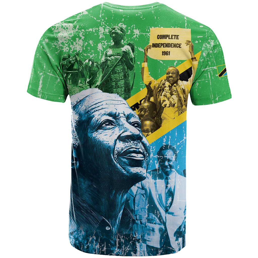 Tanzania Julius Nyerere T shirt One Nation - One People - African Pride
