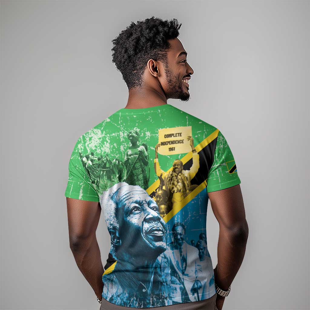 Tanzania Julius Nyerere T shirt One Nation - One People - African Pride