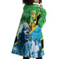 Tanzania Julius Nyerere Wearable Blanket Hoodie One Nation - One People - African Pride