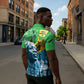 Happy Tanzania Nyerere Day Zipper Polo Shirt One Nation - One People