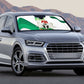 Nigeria Independence Day Auto Sun Shade Unity and Faith Peace and Progress