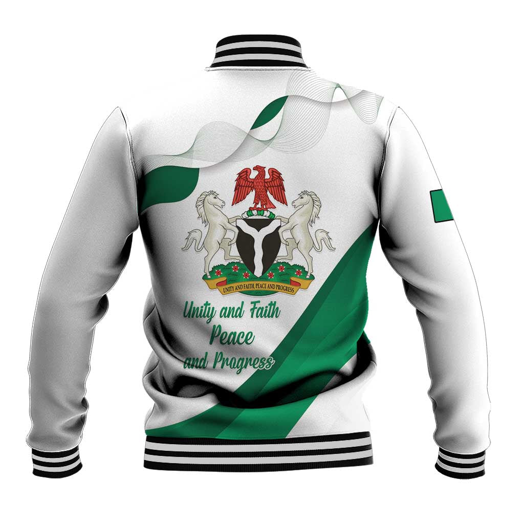 Nigeria Personalized Baseball Jacket Happy Independence Day - African Pride