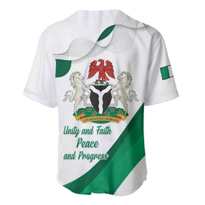Nigeria Personalized Baseball Jersey Happy Independence Day - African Pride