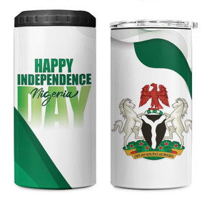 Nigeria Personalized 4 in 1 Can Cooler Tumbler Happy Independence Day - African Pride