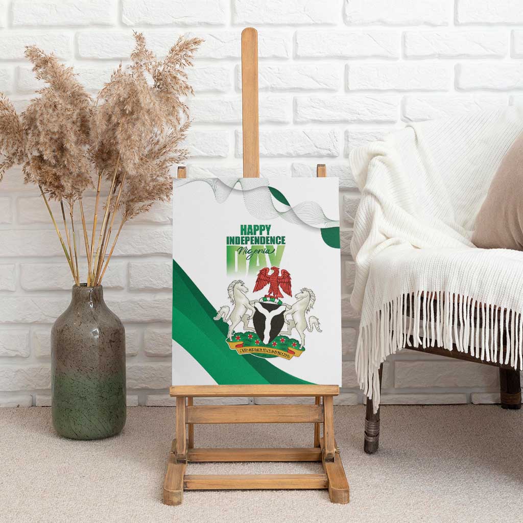 Nigeria Canvas Wall Art Happy Independence Day - African Pride