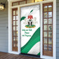 Personalized Nigeria Independence Day Door Cover Unity and Faith Peace and Progress