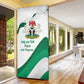 Personalized Nigeria Independence Day Door Cover Unity and Faith Peace and Progress
