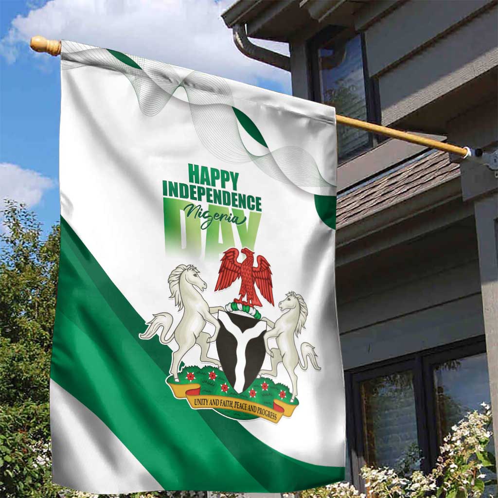 Nigeria Garden Flag Happy Independence Day - African Pride