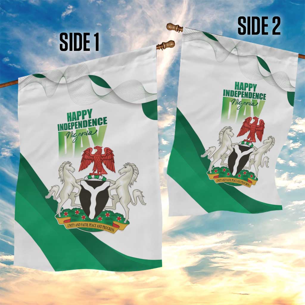 Nigeria Garden Flag Happy Independence Day - African Pride