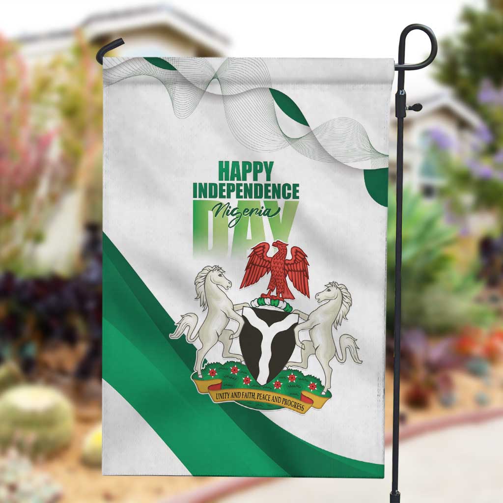 Nigeria Garden Flag Happy Independence Day - African Pride