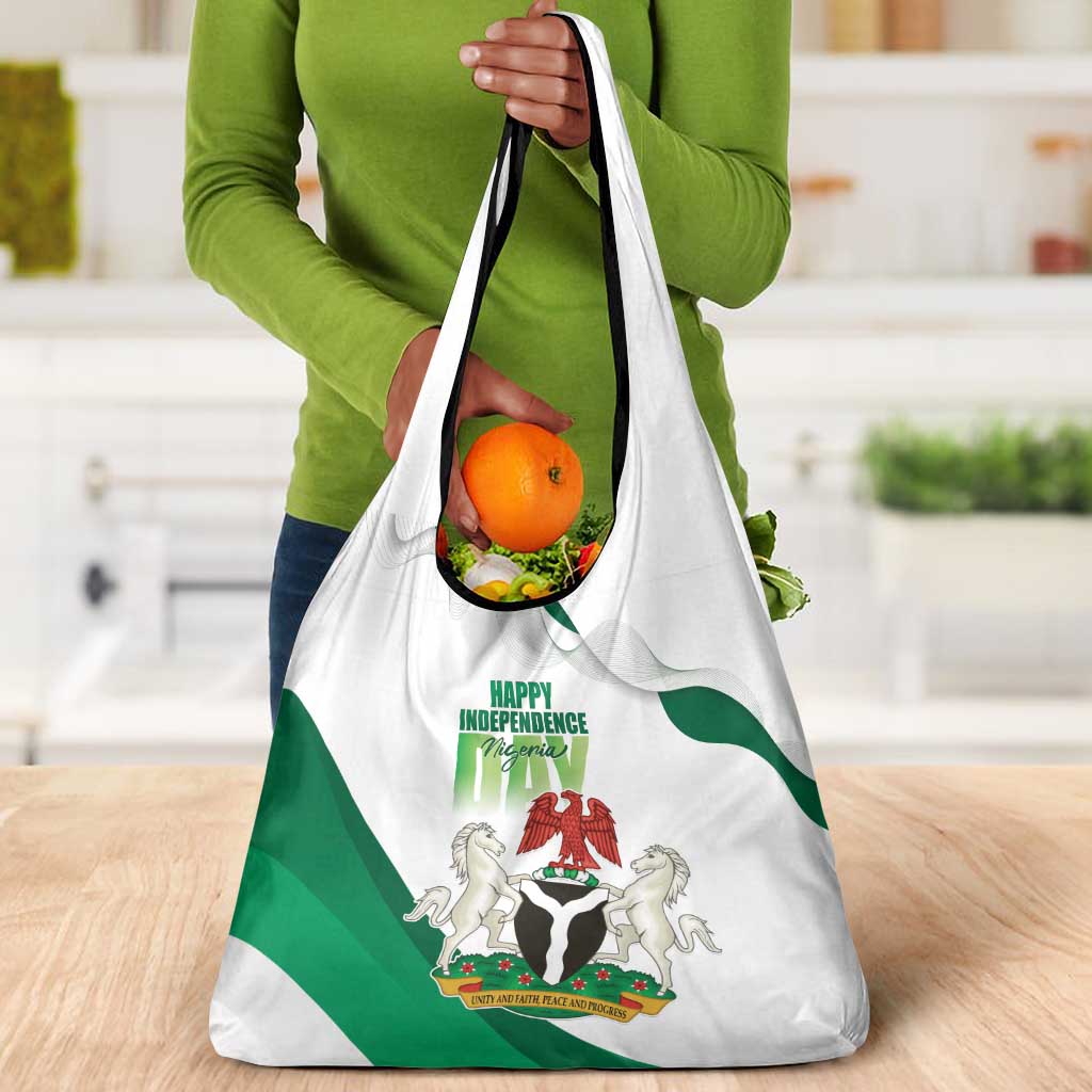 Nigeria Grocery Bag Happy Independence Day - African Pride