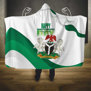 Nigeria Hooded Blanket Happy Independence Day - African Pride