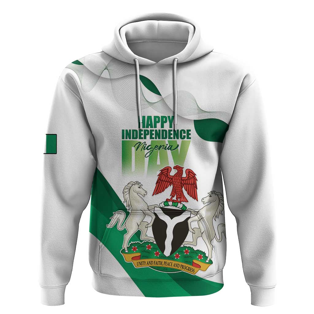 Nigeria Personalized Hoodie Happy Independence Day - African Pride