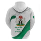 Nigeria Personalized Hoodie Happy Independence Day - African Pride