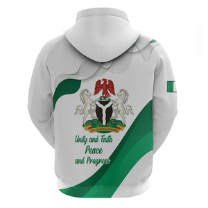 Nigeria Personalized Hoodie Happy Independence Day - African Pride